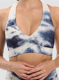 SEASUM Textured Tie-dyed Super Stretchy Top - SEASUM