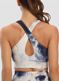 SEASUM Textured Tie-dyed Super Stretchy Top - SEASUM