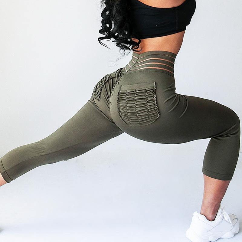 Special Elastic Waistband Stretch Leggings - SEASUM