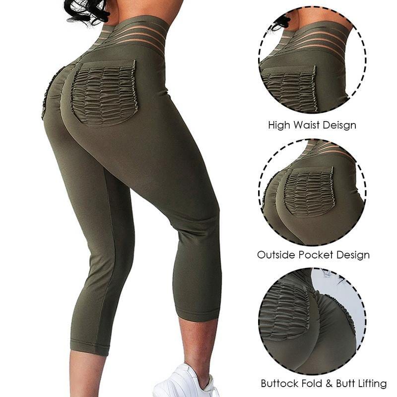 Special Elastic Waistband Stretch Leggings - SEASUM