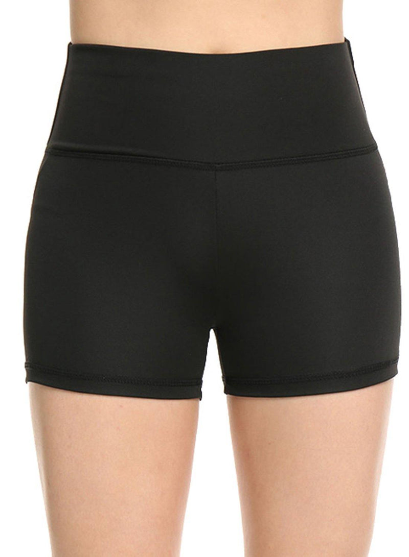 Women High Waist Scruched Fitness Shorts - SEASUM