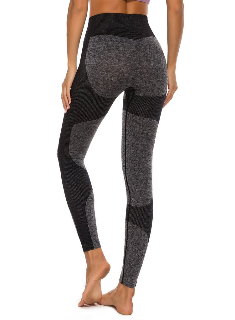 SEASUM-Women's Soft Two-tone Breatheable Leggings