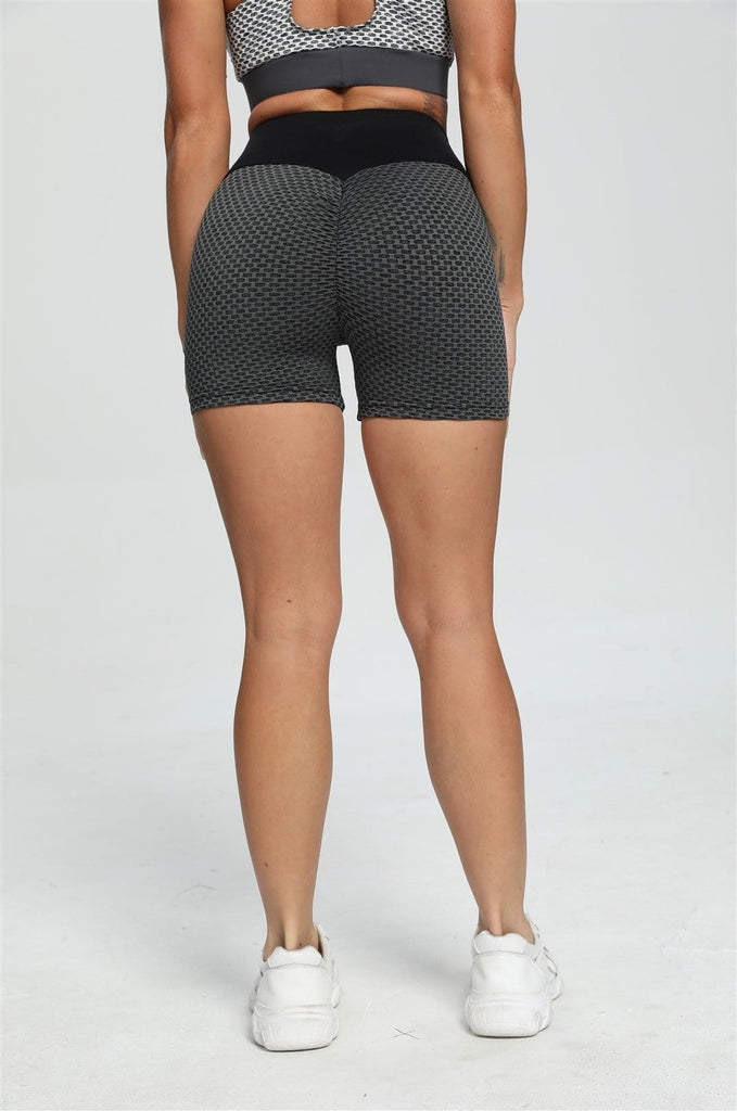SEASUM Gym Shorts honeycomb Textured Butt Scrunch