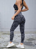 Camouflage Breatheable Soft Women Leggings - SEASUM