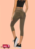 Special Elastic Waistband Stretch Leggings - SEASUM