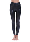 Velvet Faux Leather Pants - SeasumFits