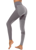 SEASUM-Women's Soft Two-tone Breatheable Leggings