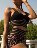 Leopard Workout Running Soft Shorts - SEASUM