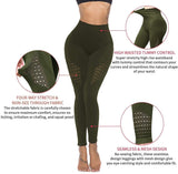 Women's  Form Fitting Hollow Fitness Yoga Pants - SeasumFits