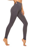 SEASUM-SEASUM Scrunch Butt Leggings with Pockets High Waist Lifting Yoga Pants