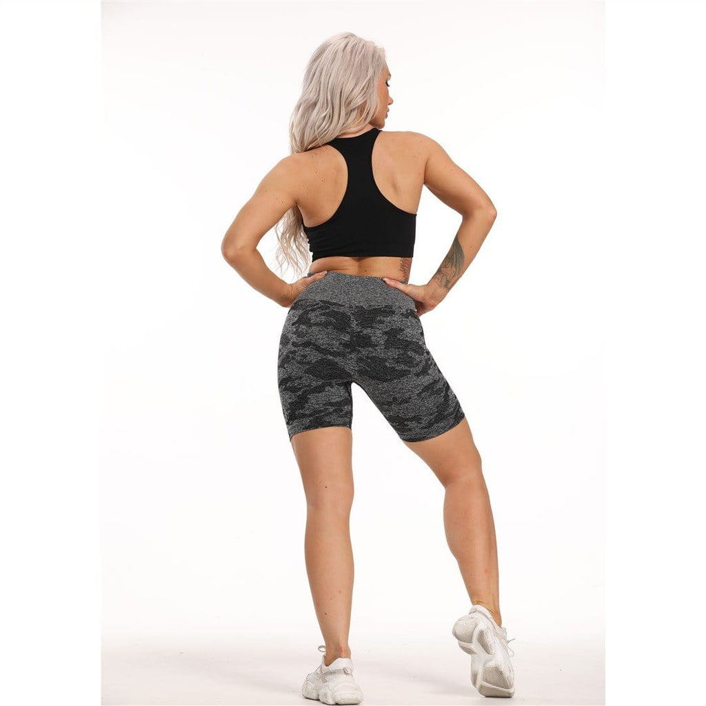 Seamless Camouflage Shorts