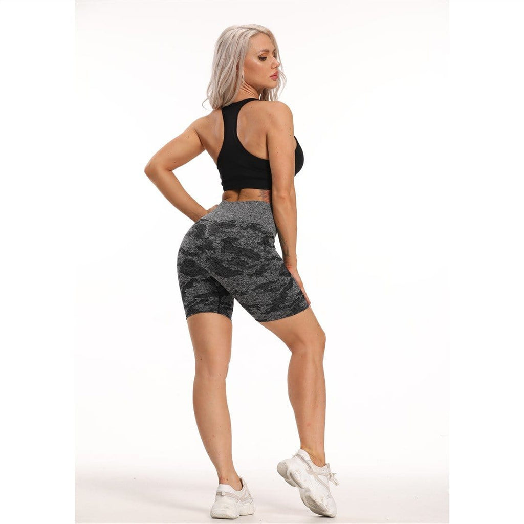 Seamless Camouflage Shorts