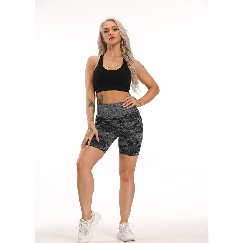Seamless Camouflage Shorts