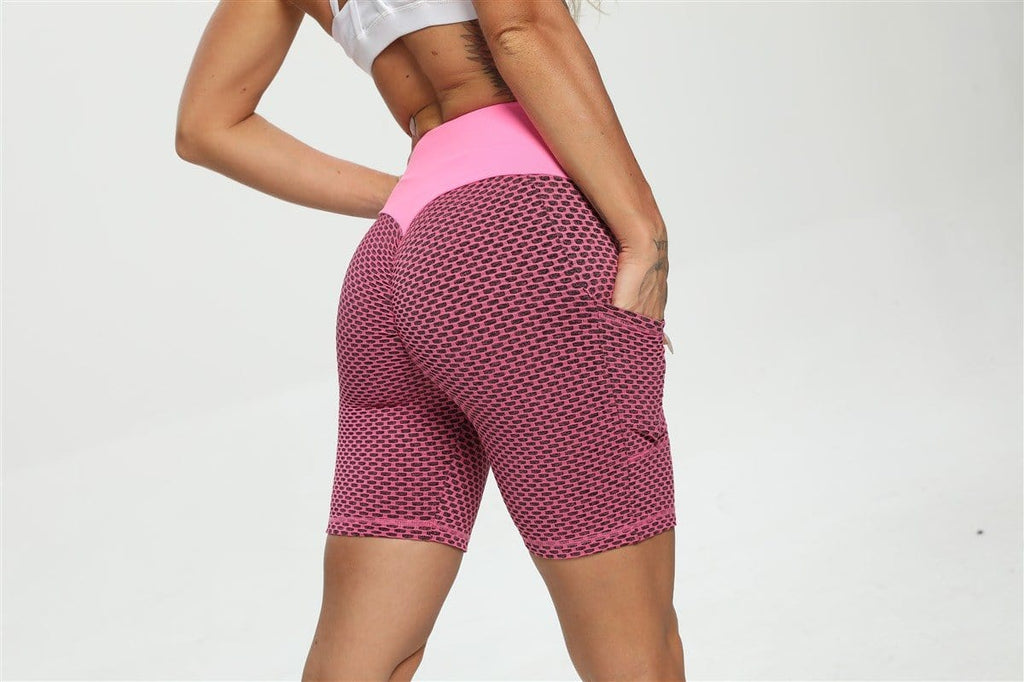 SEASUM Scrunched Butt Lifting Shorts with Side Pocket