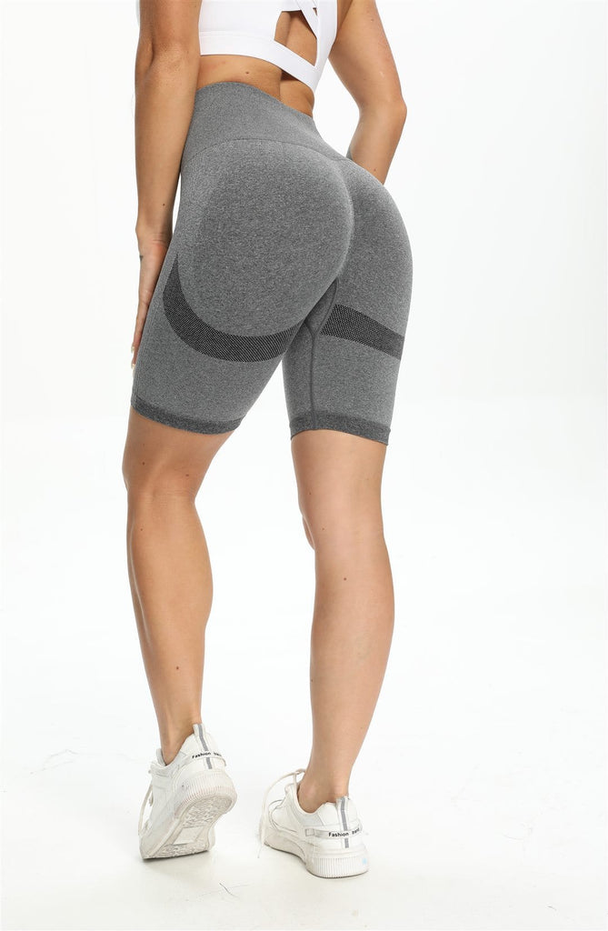 SEASUM Seamless Workout Shorts Cycling Yoga Shorts