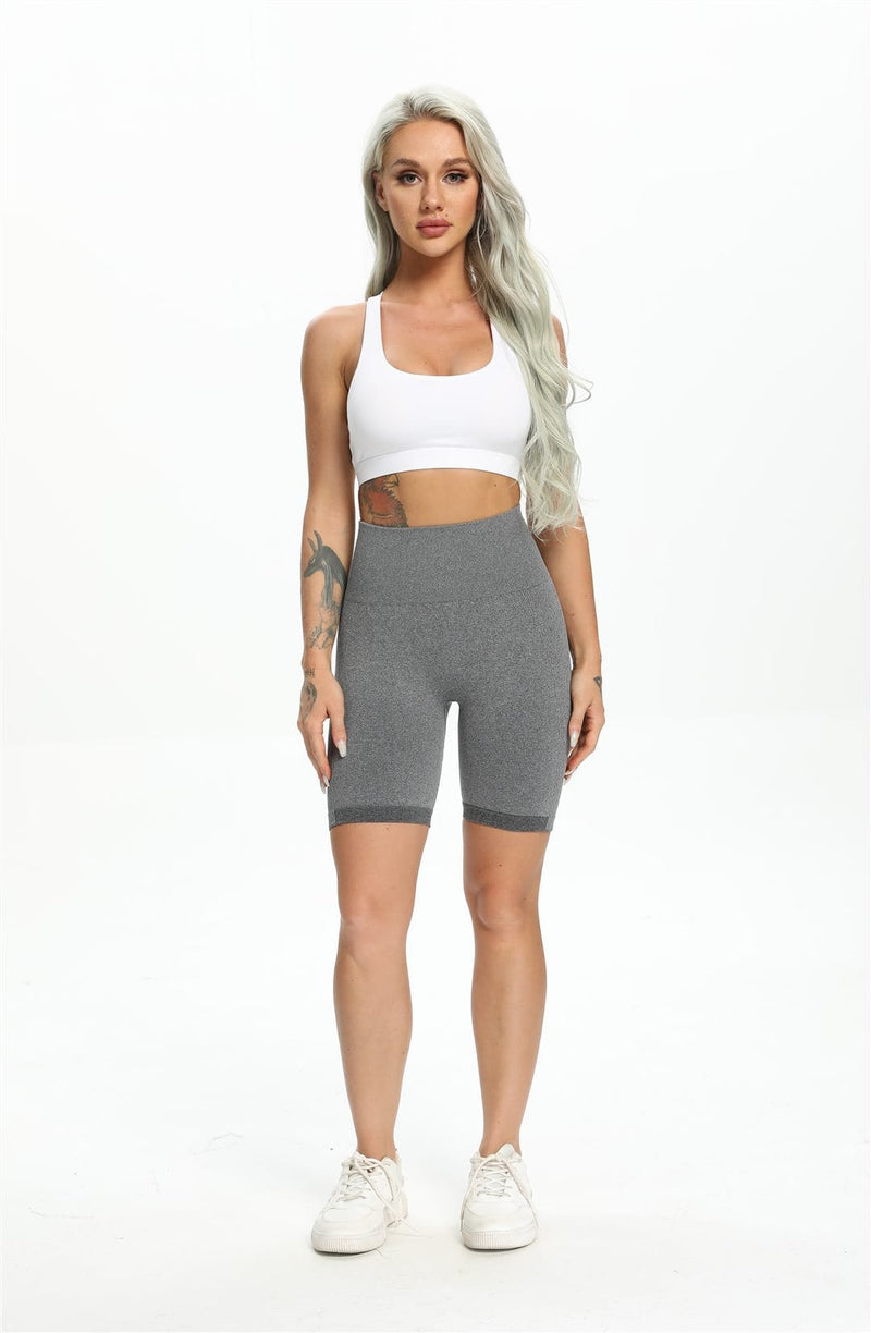 SEASUM Seamless Workout Shorts Cycling Yoga Shorts