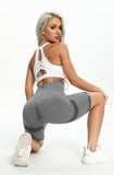 SEASUM Seamless Workout Shorts Cycling Yoga Shorts