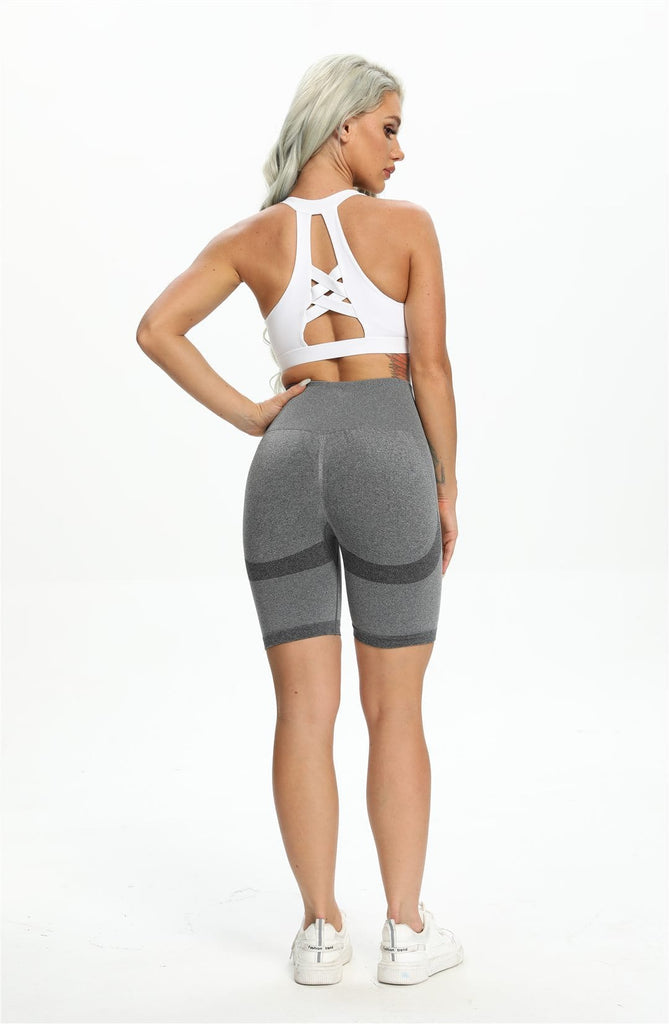 SEASUM Seamless Workout Shorts Cycling Yoga Shorts