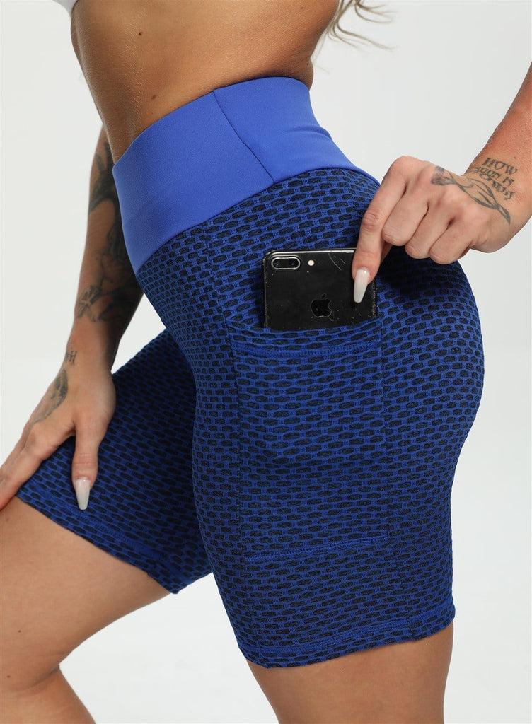 SEASUM Scrunched Butt Lifting Shorts with Side Pocket