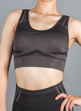 Women Supportive Cross Back Sports Bra - SEASUM