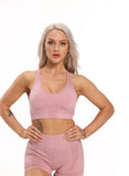 SEASUM Seamless High Waist Women Fitness Shorts - SEASUM