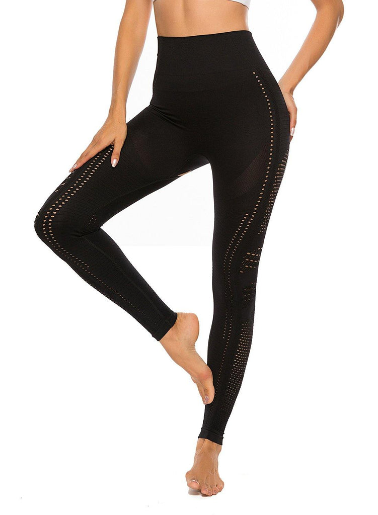 GetUSCart- SEASUM Women's High Waist Yoga Pants Tummy Control Slimming  Booty Leggings Workout Running Butt Lift Tights XL