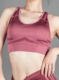 Women Supportive Cross Back Sports Bra - SEASUM