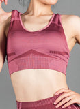 Women Supportive Cross Back Sports Bra - SEASUM