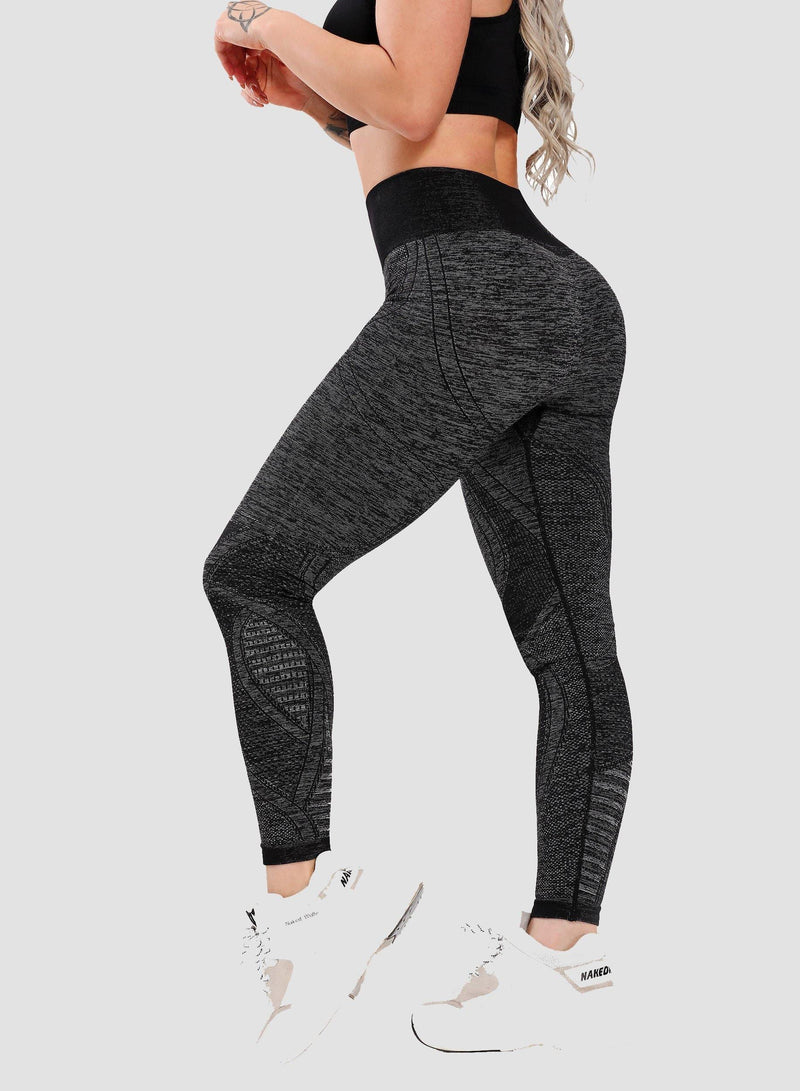 Women Breathable Seamless Sports Leggings - SEASUM