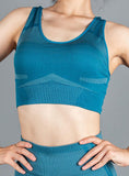 Women Supportive Cross Back Sports Bra - SEASUM