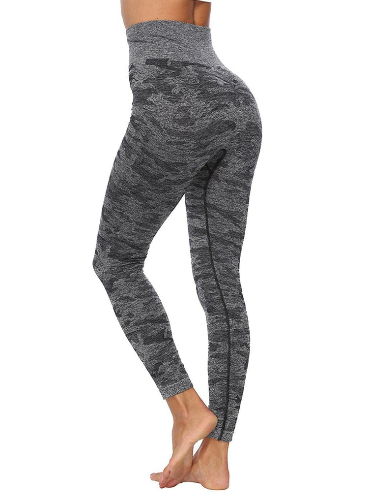 Woman Fitness Camouflage Seamless Leggings High Waist Yoga Pants