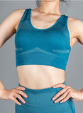 Women Supportive Cross Back Sports Bra - SEASUM