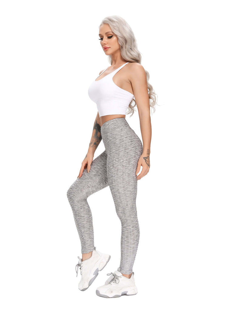 Yogalicious: Cutout Activewear Set in Grey Ombre