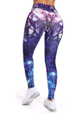 Women's Printed Yoga Pants for Workout - SEASUM