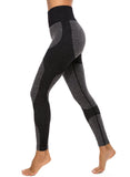 Soft Two-tone Breatheable Yoga Pants - SeasumFits