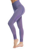 SEASUM Seamless Women's Form Fitting Hollow Fitness Yoga Pants