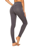 SEASUM-SEASUM Scrunch Butt Leggings with Pockets High Waist Lifting Yoga Pants