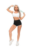 Women's Summer Shorts With White Hemming