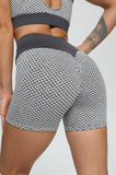 SEASUM Gym Shorts honeycomb Textured Butt Scrunch